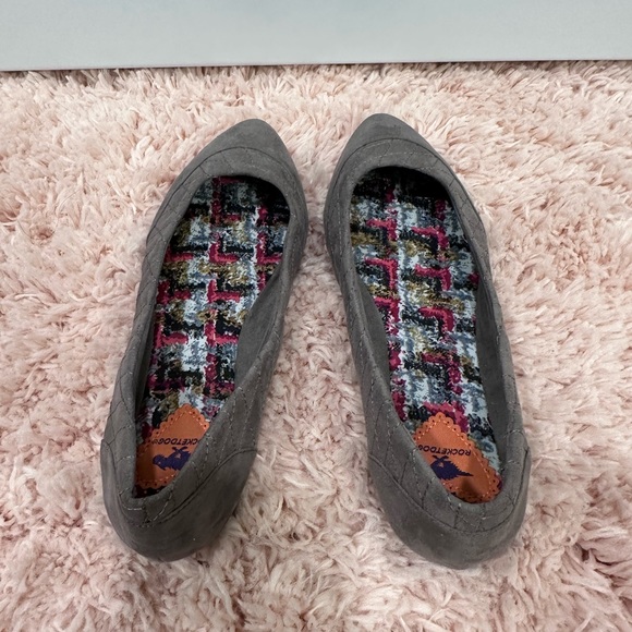 Rocket Dog pointed toe grey flats women’s size 6.5 - Picture 4 of 11